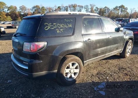 2013 GMC Acadia Sle-2 из США, поврежденный, VIN 1GKKVPKD0DJ174223